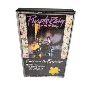 Prince Purple Rain Cassette Tape 1984 Album Warner Bros 25110-5 Vintage Pop